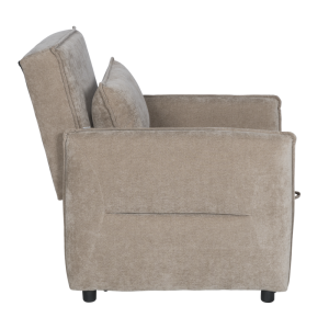 Разтегателен фотьойл AKETI - бежов М34