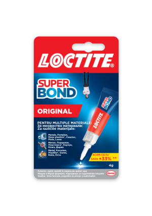 Секундно лепило Loctite Super Bond ORIGINAL, 4g