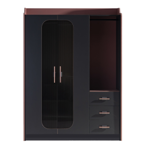 Трикрилен детски гардероб VALENCIA