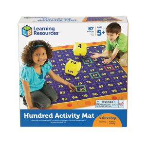 Learning Resources Килимче за смятане, с числа до 100