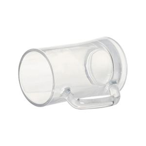 BESTSUB Халба за бира, стъклена, прозрачна, 360 ml