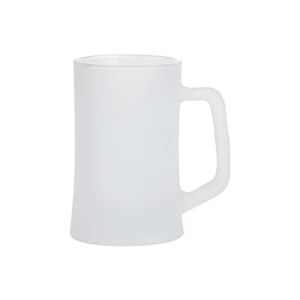 BESTSUB Халба за бира, стъклена, матова, 360 ml