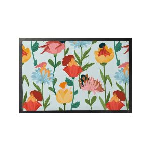 BESTSUB Изтривалка за врата, с гумен гръб, 50 х 70 cm