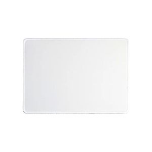 BESTSUB Пад за мишка, 19.7 х 23.5 cm, дебелина 5 mm, бял