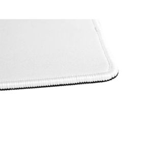 BESTSUB Пад за мишка, 19.7 х 23.5 cm, дебелина 5 mm, бял