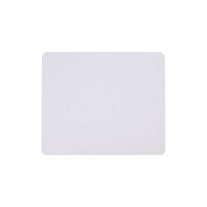 BESTSUB Пад за мишка, 23.5 х 19.5 cm, дебелина 3 mm, бял