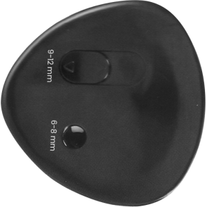 Настолна електрическа острилка Optima, двойна, черна