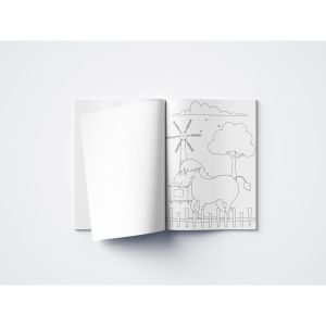 Книжка за оцветяване Creative Children, 40 стр., Farm