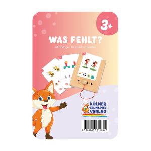 Образователни карти, за кутия Puncho - Открий липсващото, над 3 години