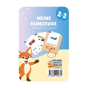Образователни карти, за кутия Puncho - Превозни средства, 2-3 години