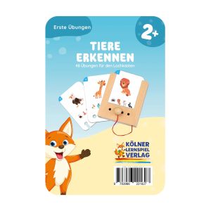 Образователни карти, за кутия Puncho - Познай животното, над 2 години