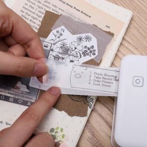 Phomemo Термо ролка Q22-RMS-S20, дължина 3.5 m, 2 броя с широчина 15 mm, 2 броя с широчина 25 mm, 2 броя с широчина 53 mm