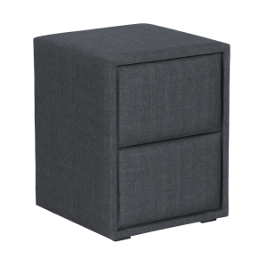 Нощно шкафче за спалня COTTON - графит 501