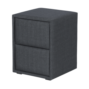 Нощно шкафче за спалня COTTON - графит 501