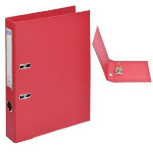 Класьор Dinel с метален кант, 5 см, Бордо