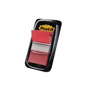 Лепящи индекси 3M Post-it Index 680, червен