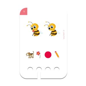 Образователни карти, за кутия Puncho - Открий липсващото, над 3 години