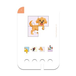 Образователни карти, за кутия Puncho - Първи пъзели, 2-3 години
