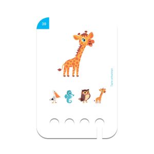 Образователни карти, за кутия Puncho - Познай животното, над 2 години