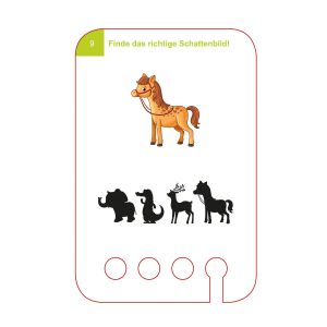 Образователни карти, за кутия Puncho - Открий сенките, над 3 години