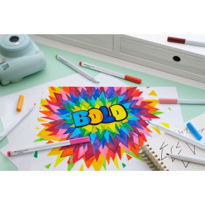 Faber-Castell Флумастери Grip Boldpen, 10 цвята