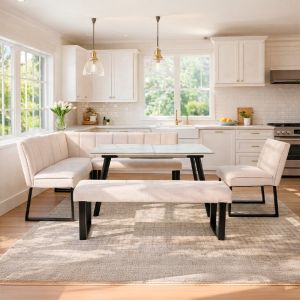 Трапезен стол DAEGU - крем Н22