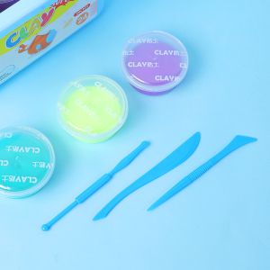 Beifa Пластилин, в кутия с дръжка, 240 g, 24 цвята