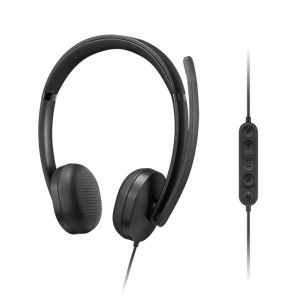 Слушалки Lenovo VoIP 5000, Microsoft Teams, USB Type-C, USB Type-A адаптер