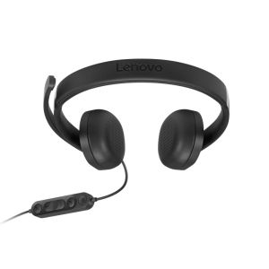 Слушалки Lenovo VoIP 5000, Microsoft Teams, USB Type-C, USB Type-A адаптер
