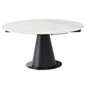 Разтегателна трапезна маса ROZAN - бяла