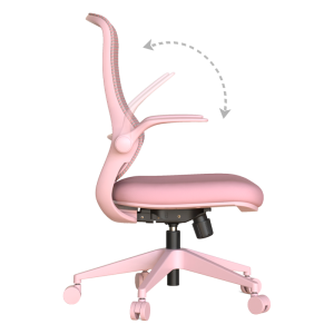 Ергономичен стол ASTARA - светлорозов
