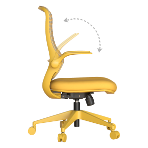 Ергономичен стол ASTARA - жълт