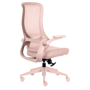 Ергономичен стол BAKU - светлорозов