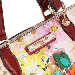 Чанта Nicole Lee, 34x18x10 cm, Dreams Blossom