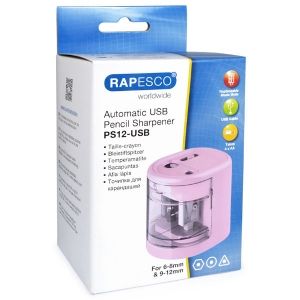 Ел.острилка Rapesko PS-12 USB розова