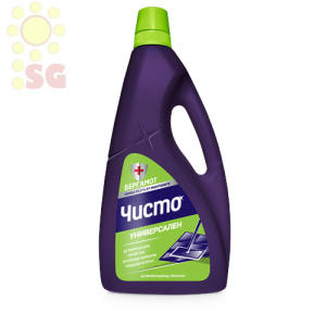 Препарат за под Чисто 960мл Бергамот