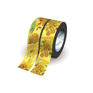 Paperblanks Тиксо Van Gogh Sunflowers, декоративно, 10 m, 2 броя