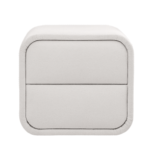 Нощно шкафче за спалня HUGO - перла SY