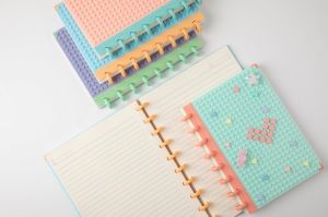 Sworld Тефтер Block, B5, със спирала, широки редове, 80 листа, зелен