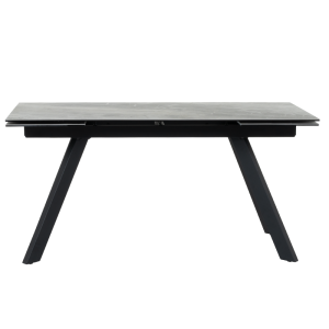 Разтегателна трапезна маса BARCIN - сив / кафяв