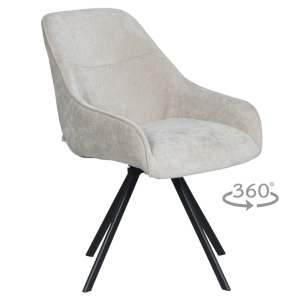 Трапезен стол MARSALA - бежов