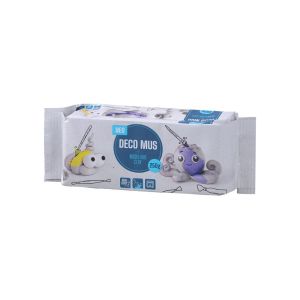 Глина за моделиране Sazio Deco Mus, 250 g, бяла