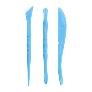 Ножчета за моделиране Sazio Blade, пластмасови, 3 броя