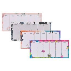 Планер Biro Time Planny, седмичен, 12 х 26 cm, 48 листа, асорти, 1 брой