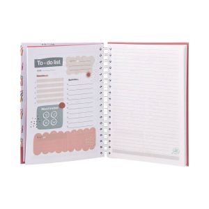 Планер-бележник Biro Time Planny, със спирала, асорти, 1 брой