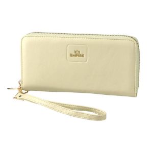 Портфейл Empire Alina, дамски, с каишка, голям, мента