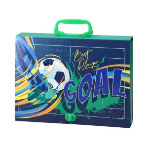 Чанта за листове Play Academy, с дръжка, футбол, А4