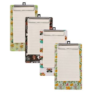 Клипборд Biro Time Planny, 12.5 х 21cm, с пад за писане, 48 листа, асорти, 1 брой