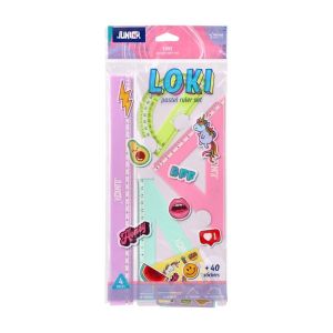 Чертожен комплект Junior Loki, 30 cm, 4 части