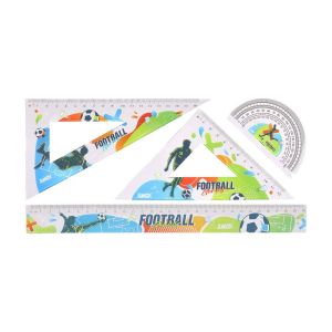 Чертожен комплект Junior Honun 30, футбол, 30 cm, 4 части